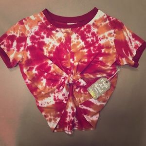 Tie dyed top